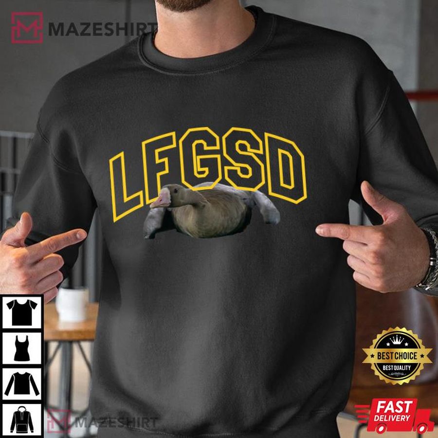 San Diego Padres Funny LFGSD Goose Design T Shirt