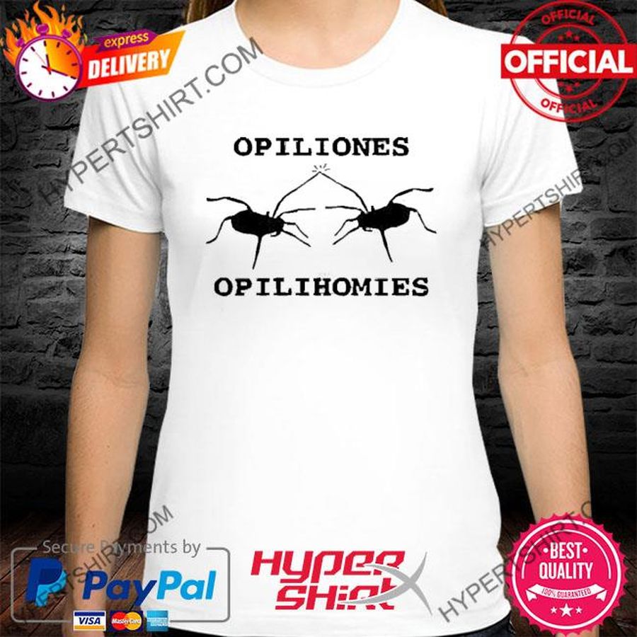 Shahan Derkarabetian Opiliones Opilihomies Shirt