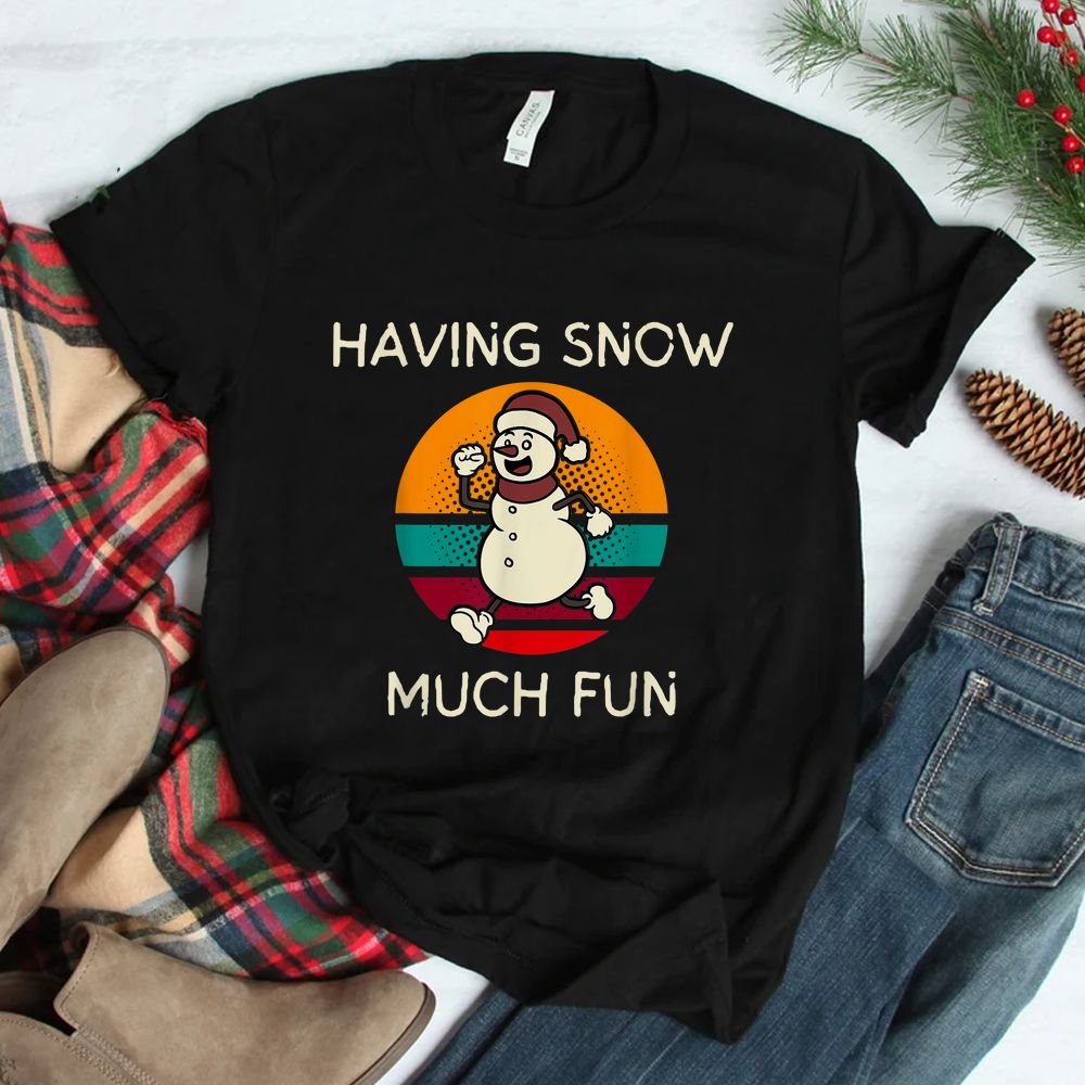 Snowman Pun Winter Shirt