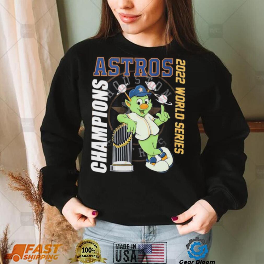 The Astros Orbit Mascot 2022 World Series Champions Shirt