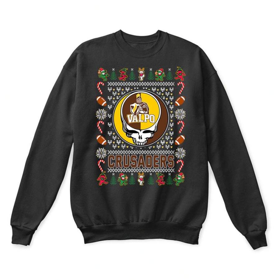Valparaiso Crusaders X Grateful Dead Christmas Ugly Sweater