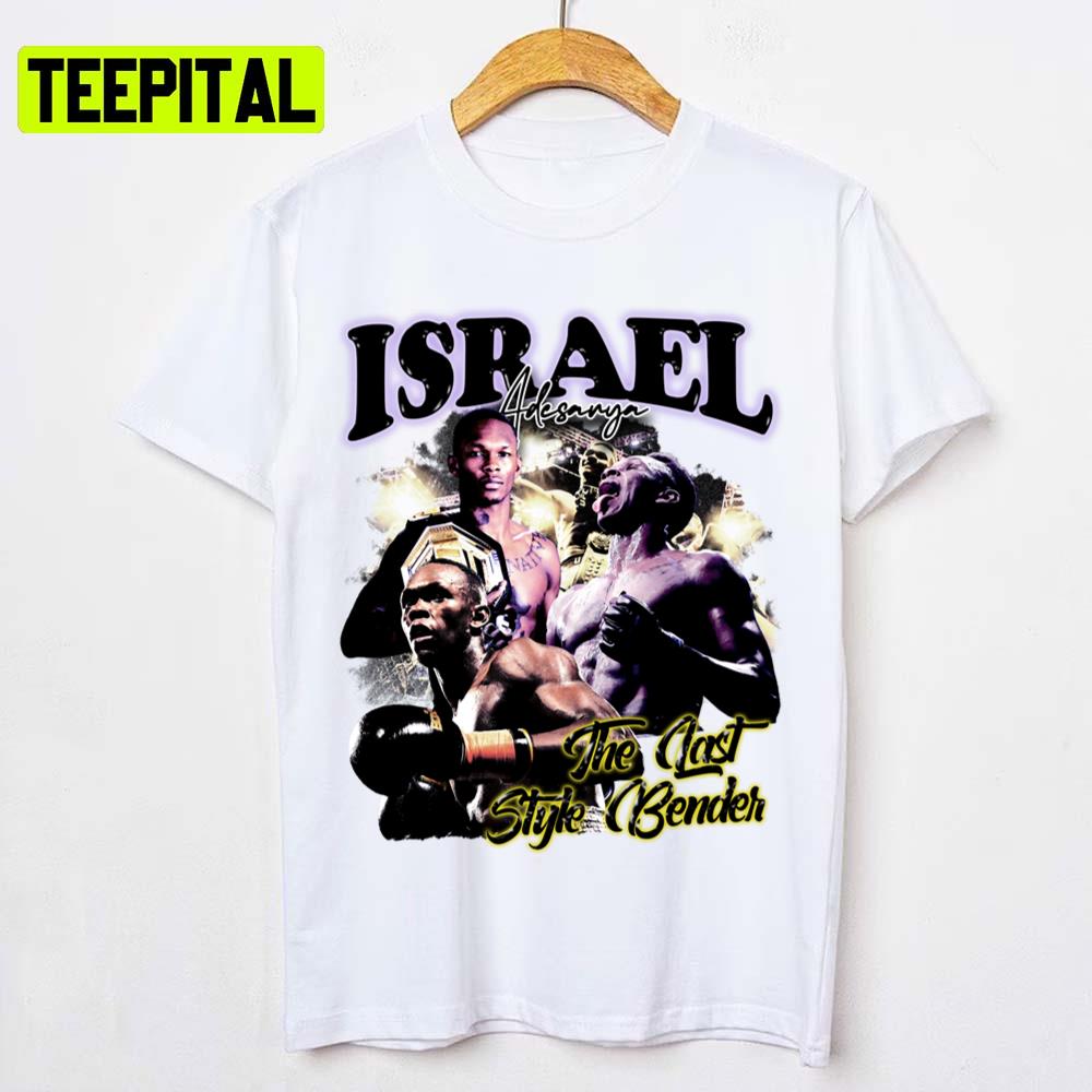 Vintage Design Of Israel Adesanya Mma Unisex T Shirt
