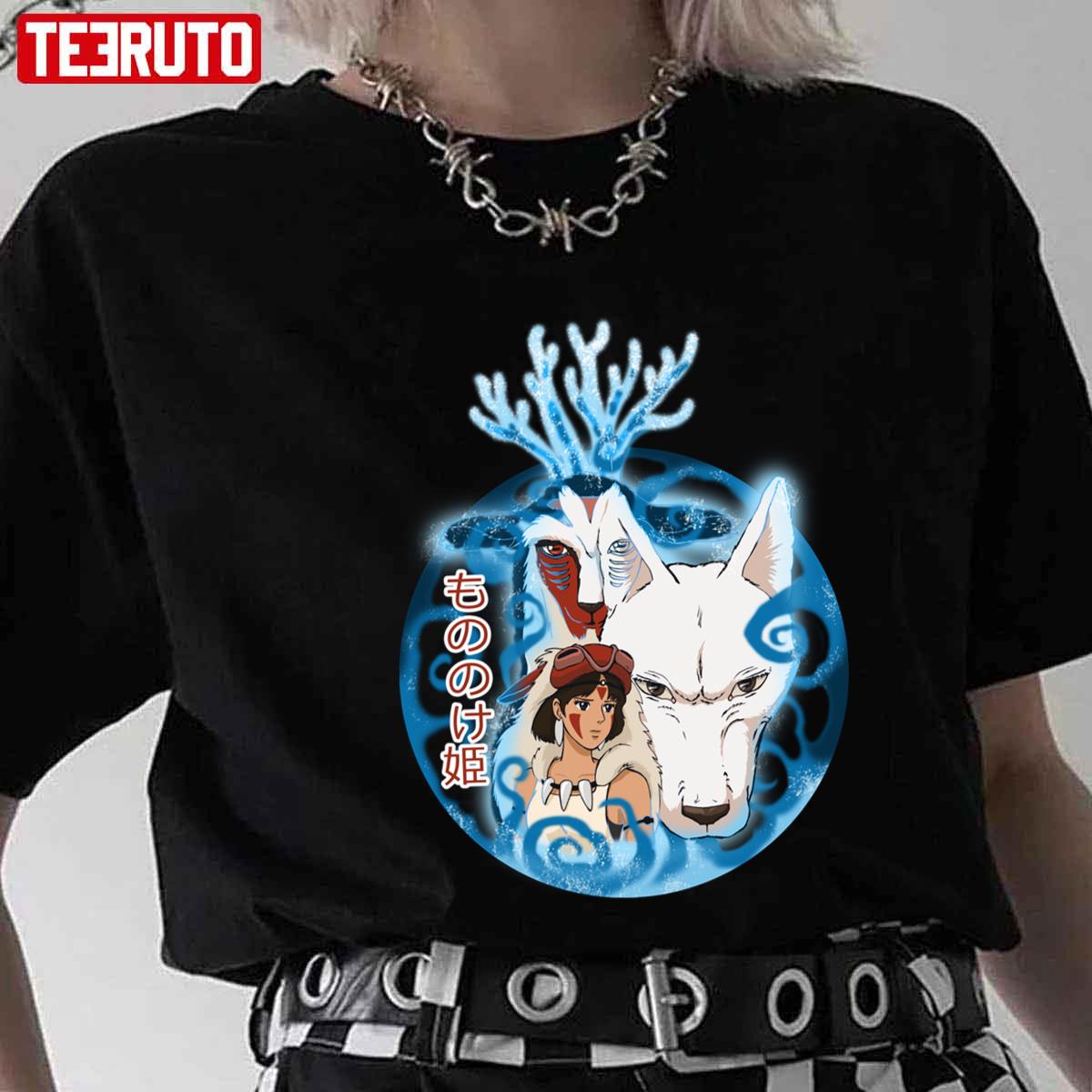 Warrior Princess Princess Mononoke San Moro And The Deer God Unisex T Shirt