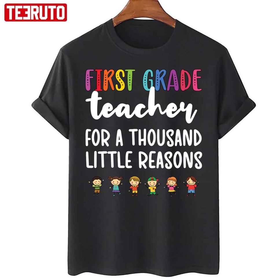 1st Grade Teacher Gifts First Grade Crew 1st Team Unisex T Shirt