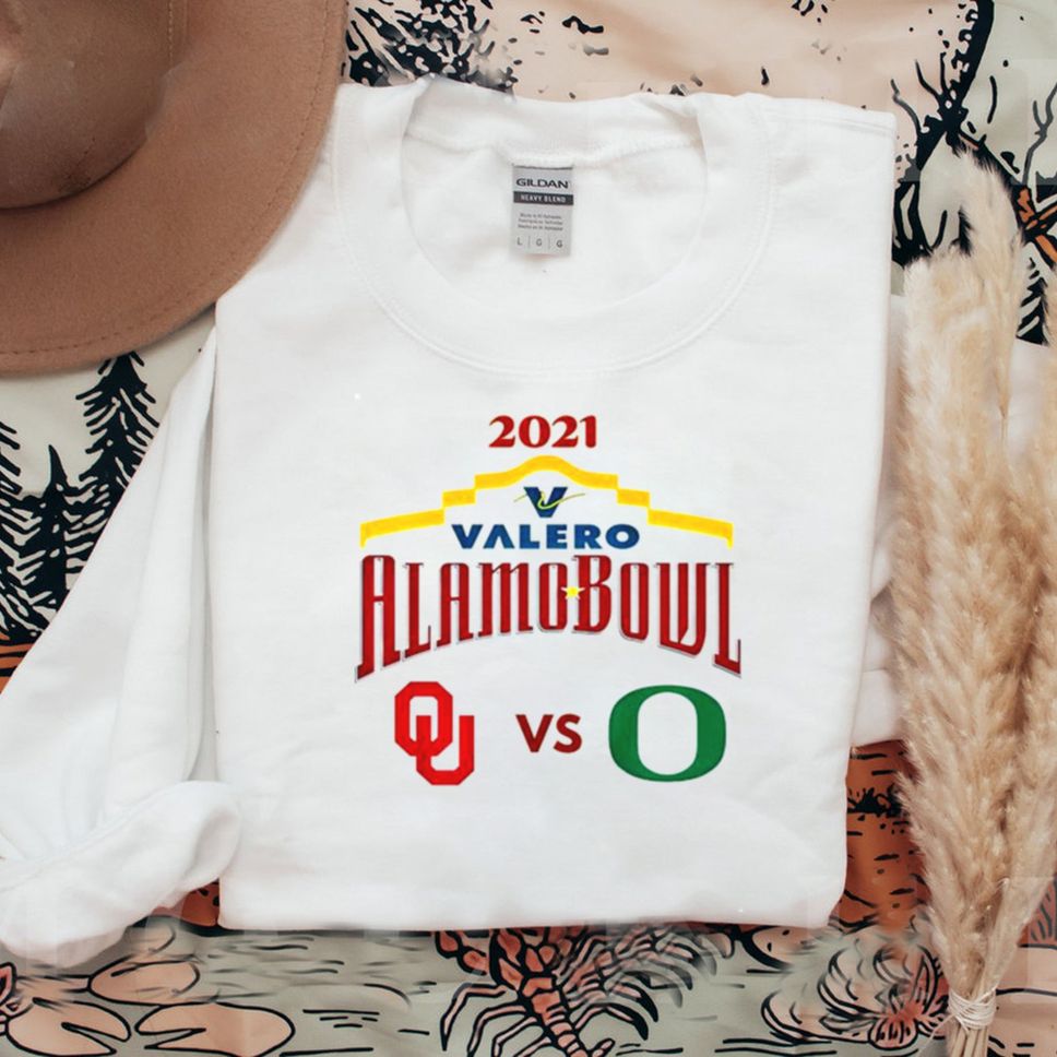 2021 Alamo Bowl Oregon Ducks Vs Oklahoma Sooners Shirt