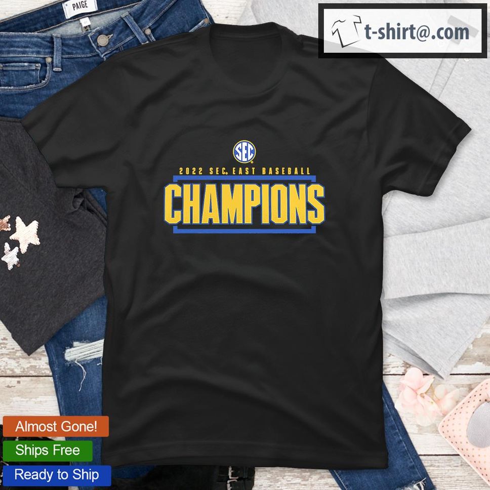 2022 SEC East Baseball Champions T Shirt