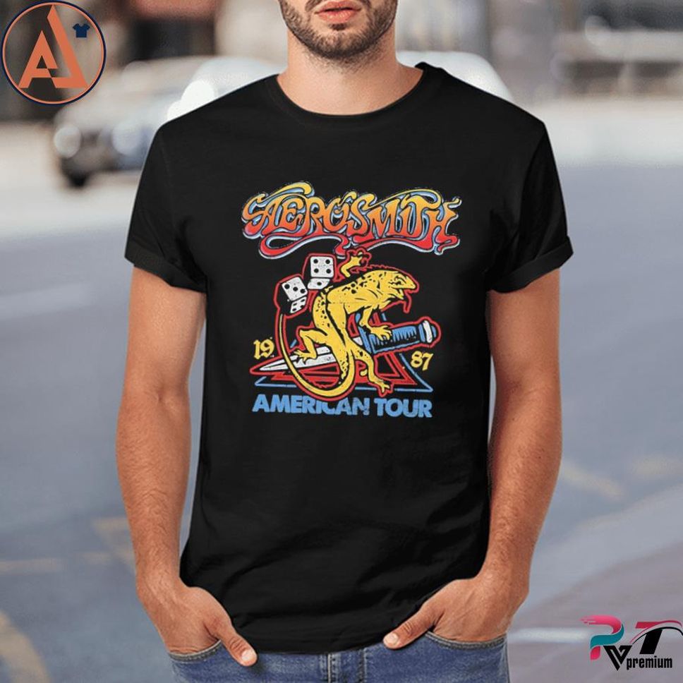 Aerosmith the iguana tour shirt