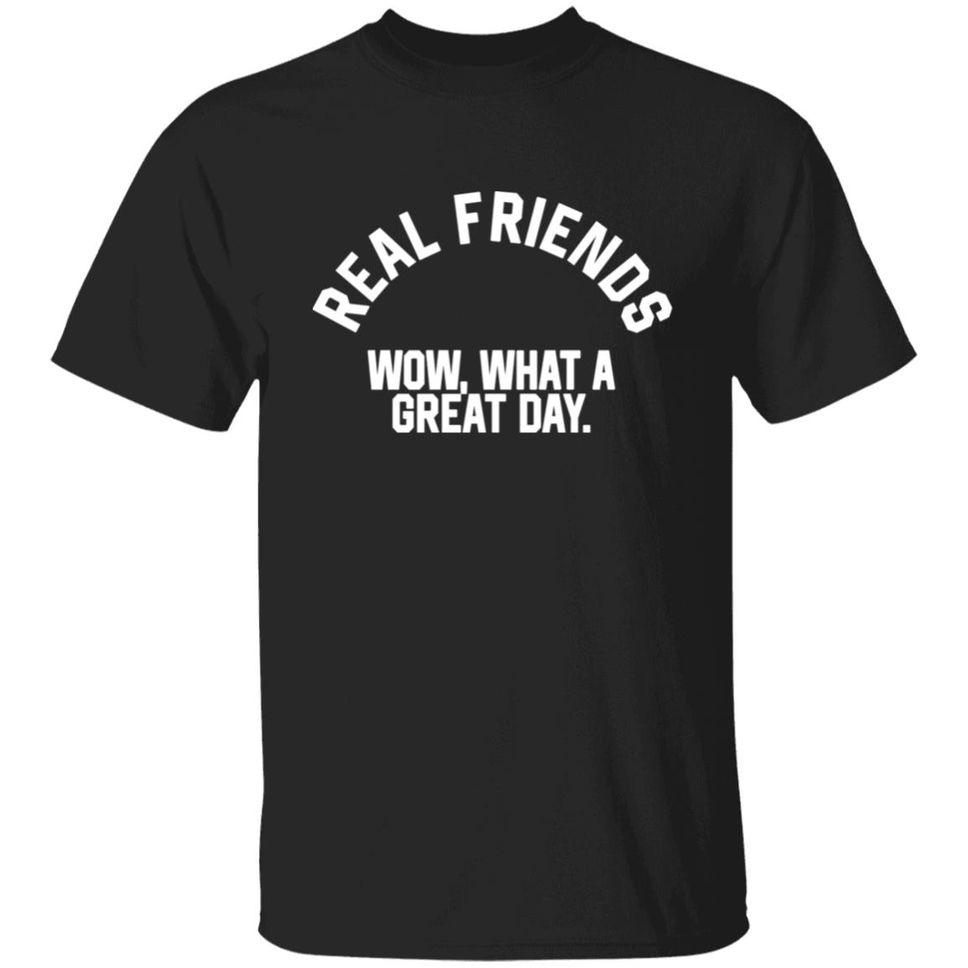 Alternative Press Merch Real Friends Wow What A Great Day Shirt AltPress