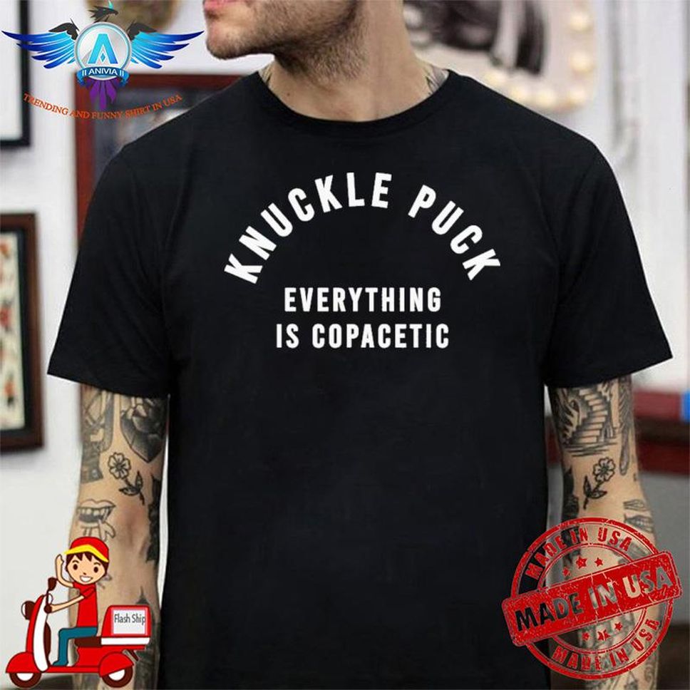 Altpress merch knuckle puck everything is copacetic shirt