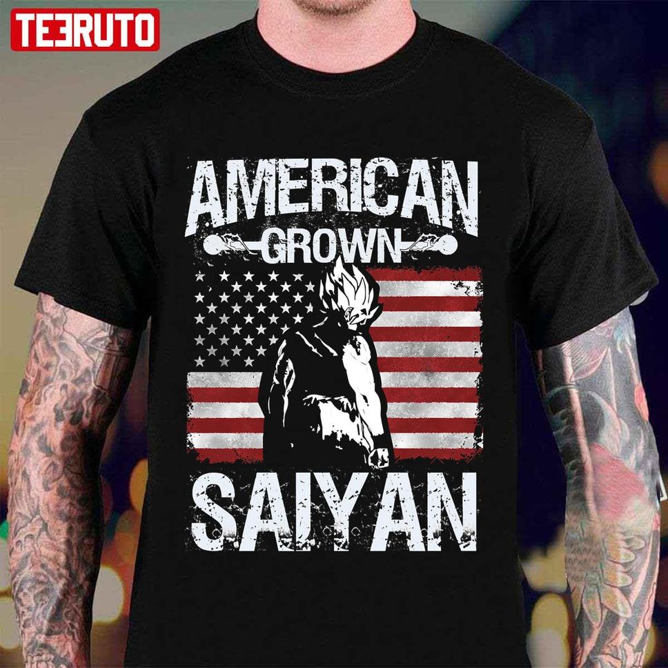 American Grown Saiyan Unisex T Shirt