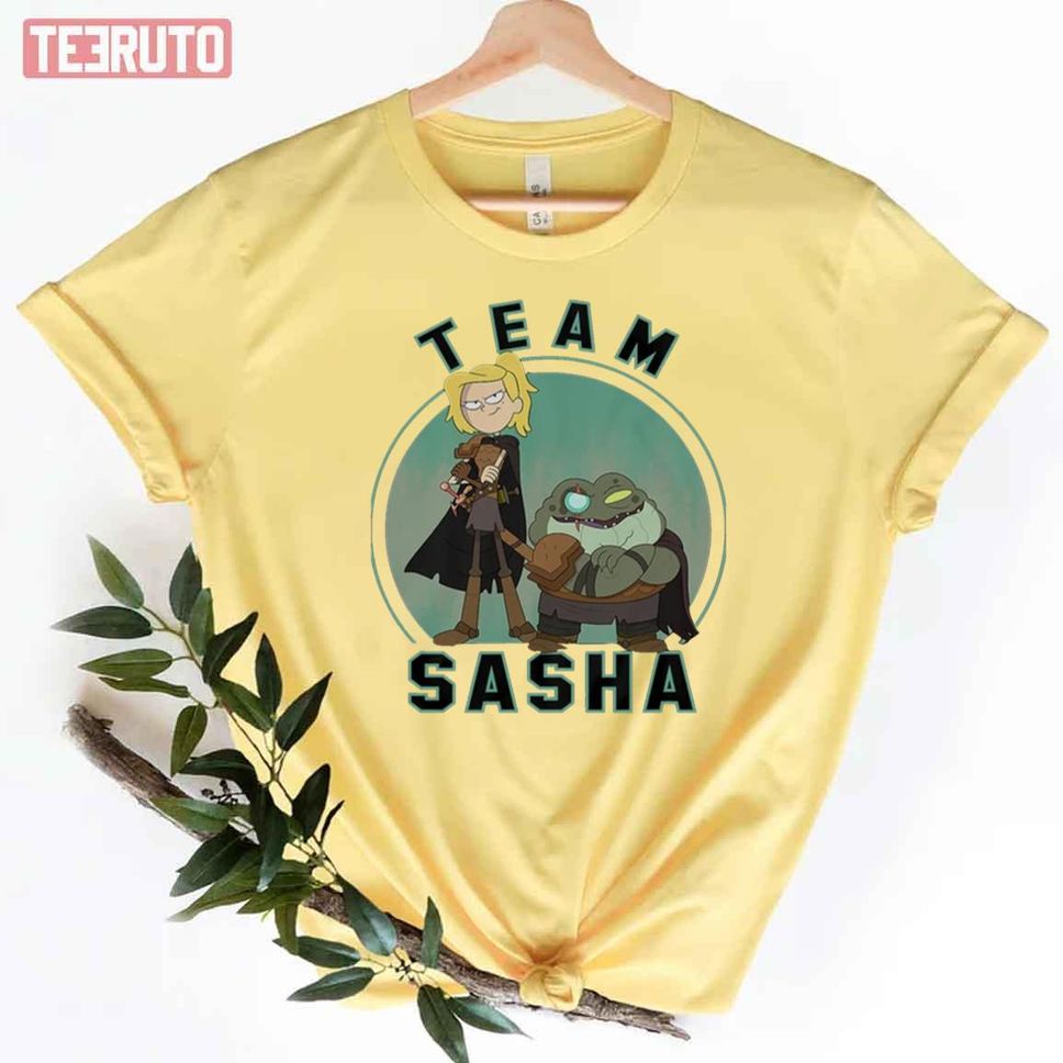 Amphibia Team Sasha Disney Cartoon Unisex T Shirt