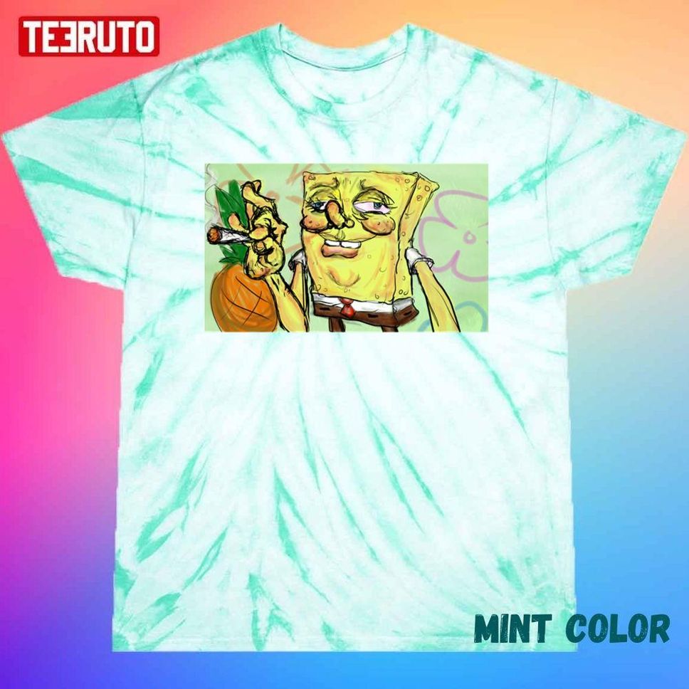 Are You Feeling It Now Spongebob Stoner Unisex Tie Dye T Shirt