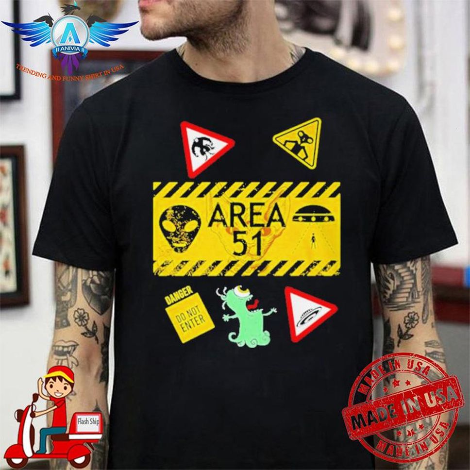 Area 51 Do Not Enter Shirt