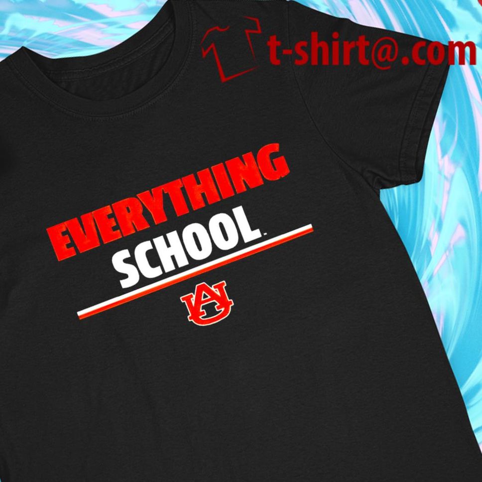 Auburn Tigers everything school Au logo Tshirt