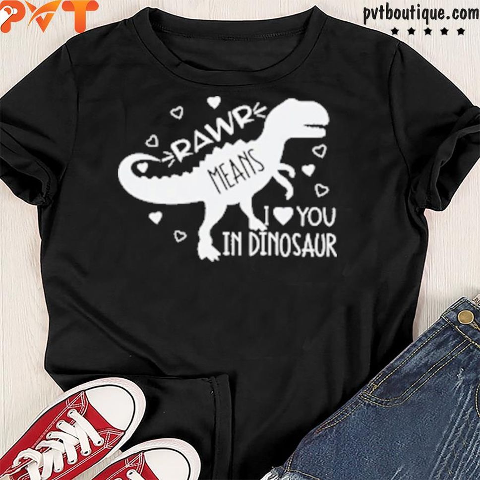 Auto Parts Store Usa Dinosaur Valentine Shirt