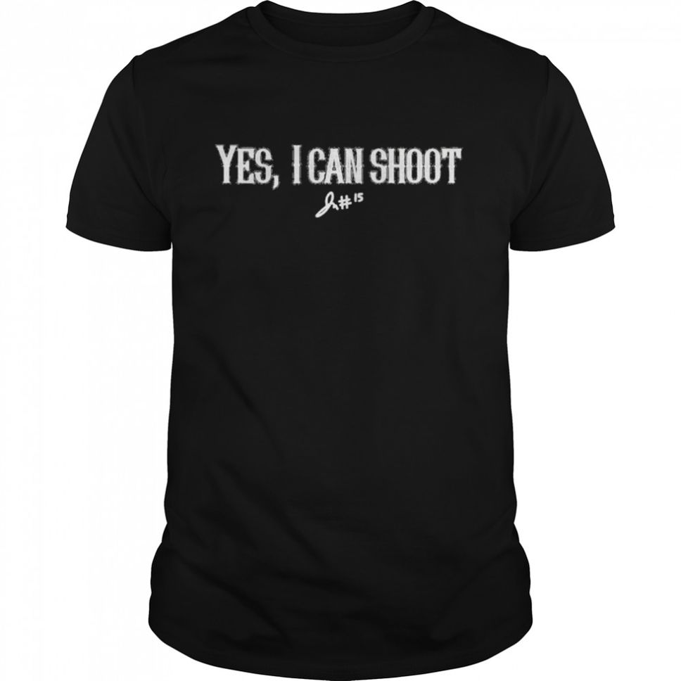Awesome Yes I Can Shoot Shirt