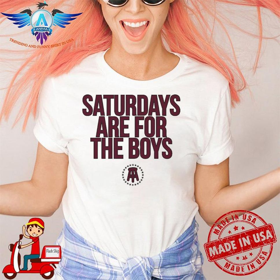 Barstool Sports Men's Saturdays Are For The Boys shirt