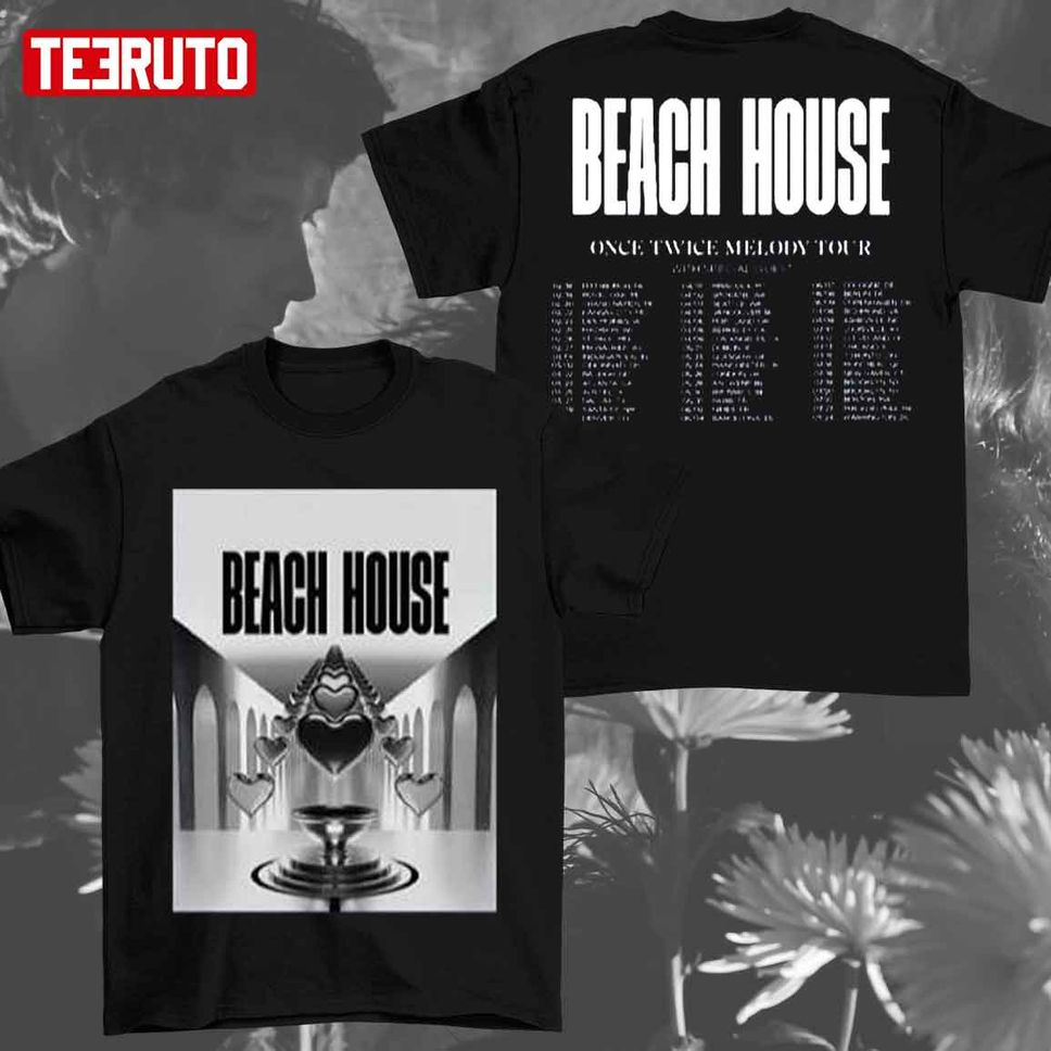 Beach House Once Twice Melody Tour 2022 Unisex TShirt