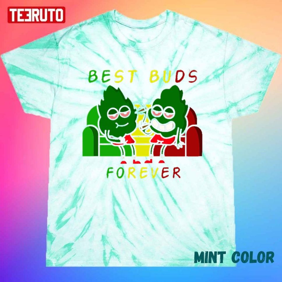 Best Buds Graphic Unisex Tie Dye T Shirt