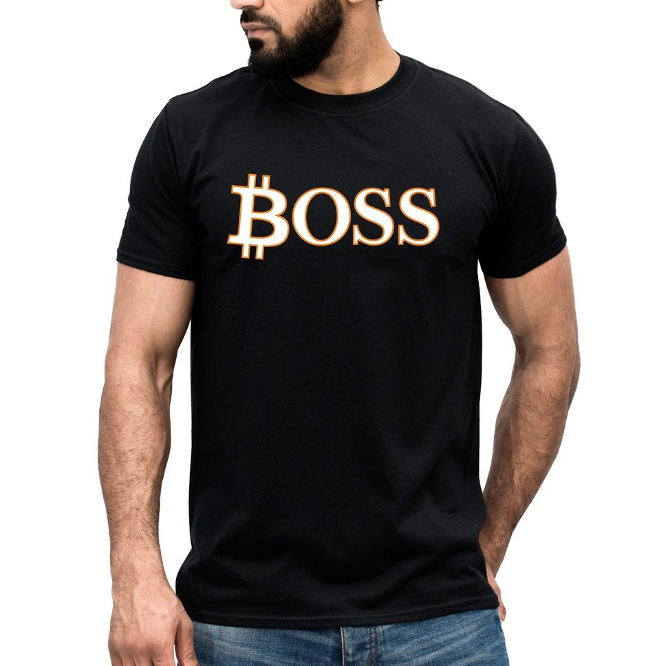 Bitcoin Fashion Tshirt BTC Cryptocurrency Coin Crypto Clothing Bitcoin Investor Hodler Gift Unisex Tee ALL SIZES