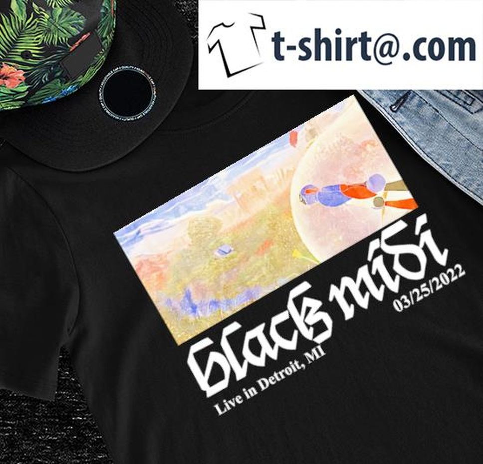 Black Midi live in Detroit MI 03 25 2022 photo shirt