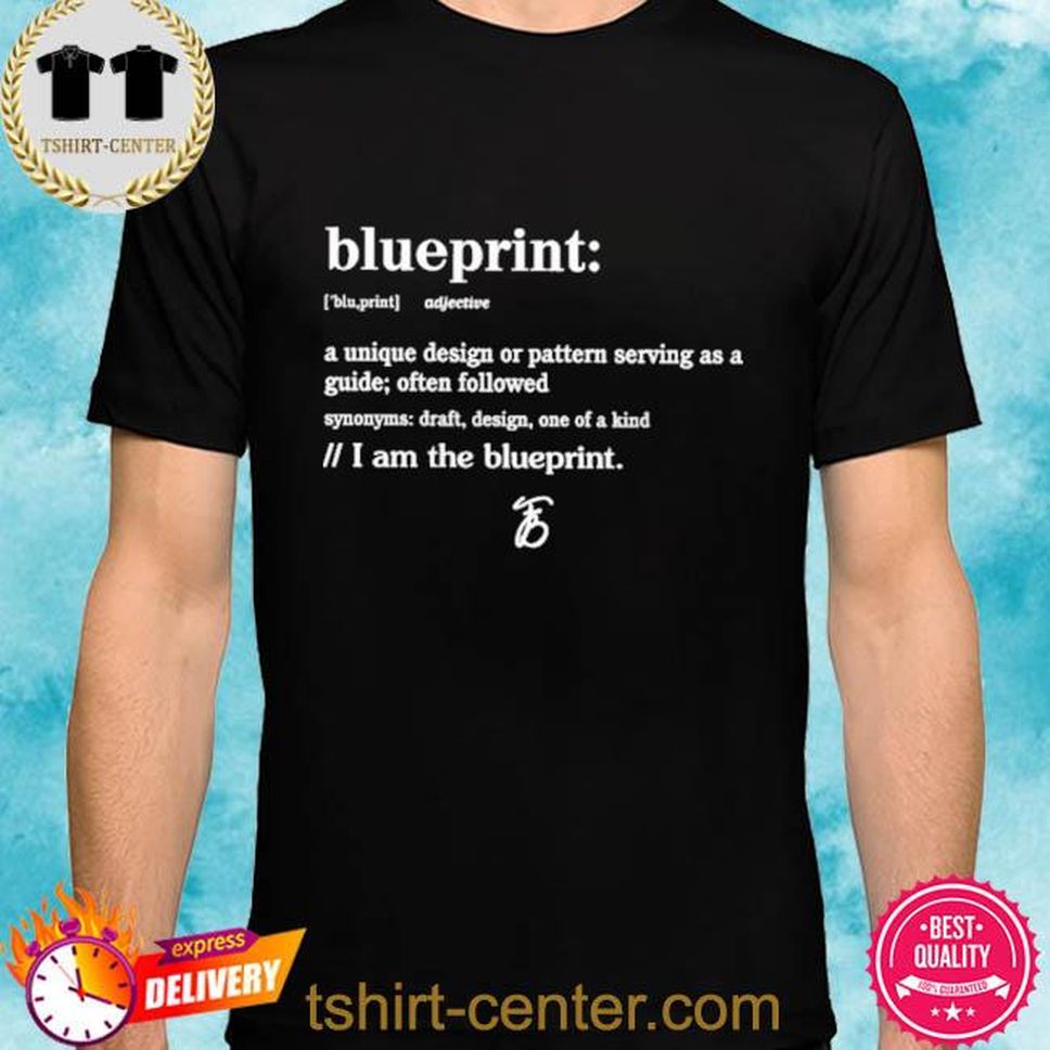 Blueprint A Unique Design Or Pattern Serving As A Guide Often Followed Shirt