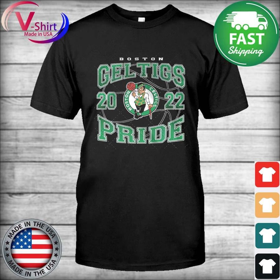 Boston Celtics Basketball Geltics Pride 2022 Shirt