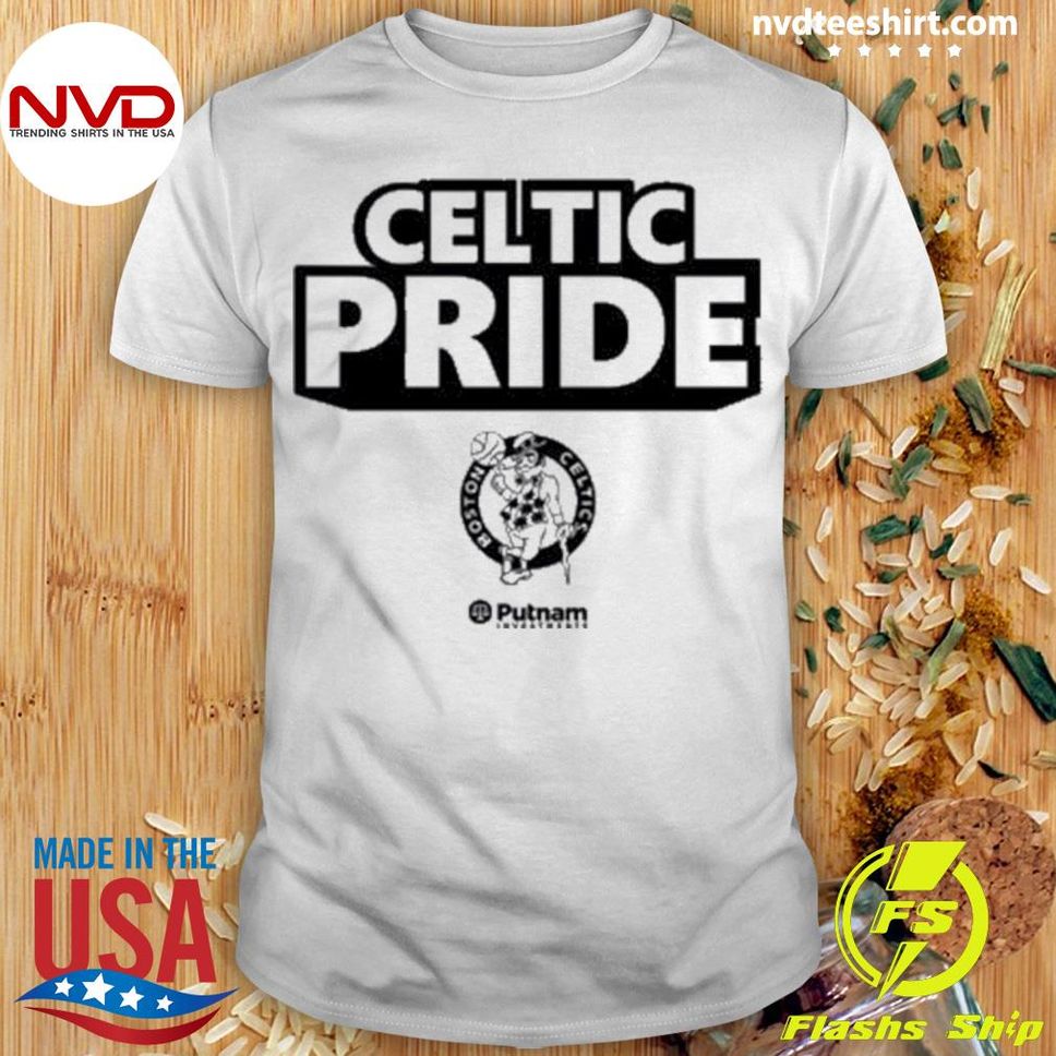 Boston Celtics Celtic Pride Putnam Investments Shirt