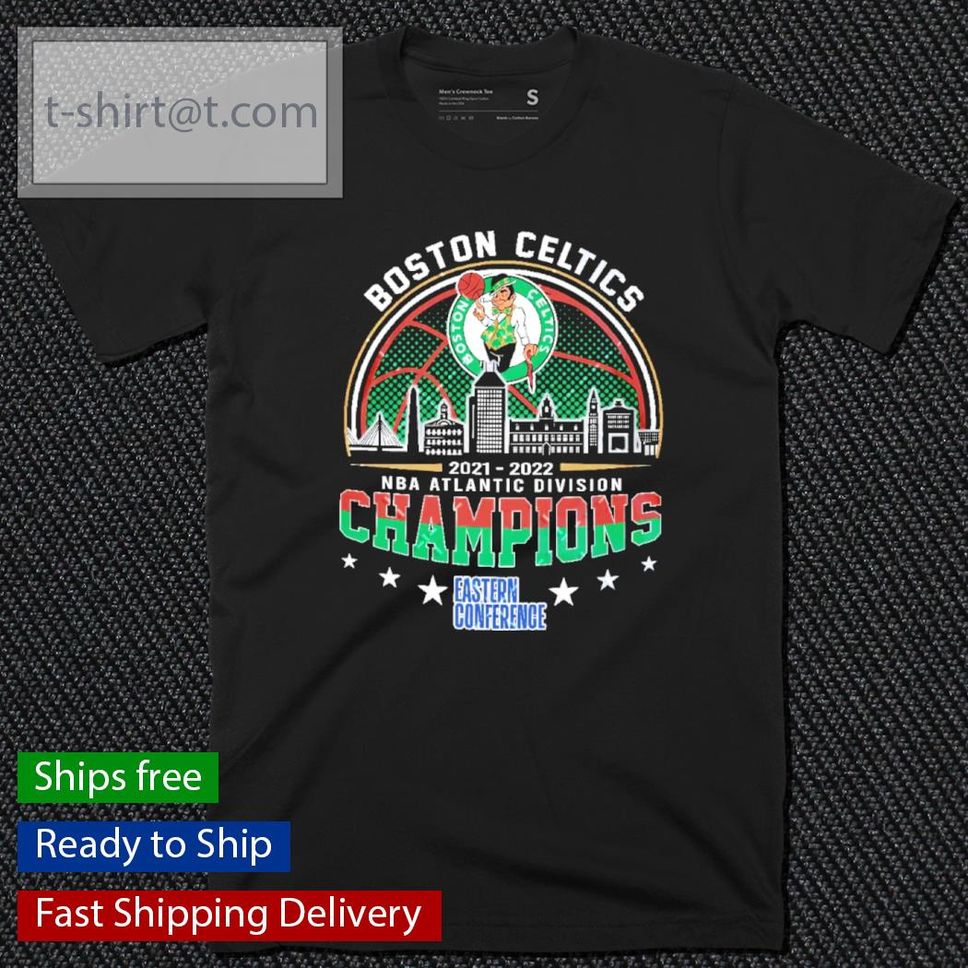 Boston Celtics NBA Atlantic Division Champions Eastern Conference 20212022 Shirt