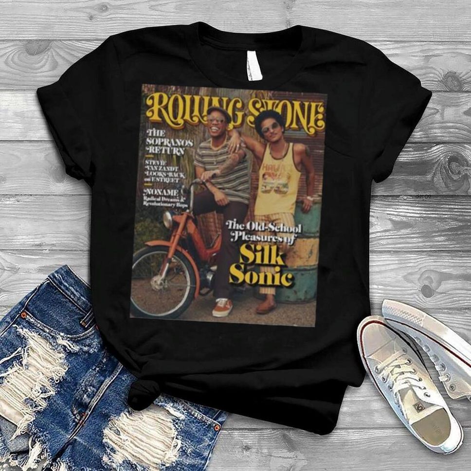 Bruno Mars And Anderson Paak Slik Sonik Rolling Stone T Shirt