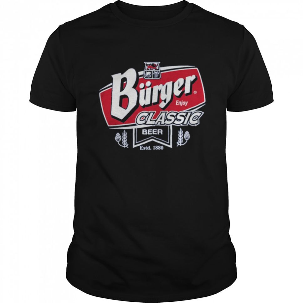 Burger Classic Beer Shirt