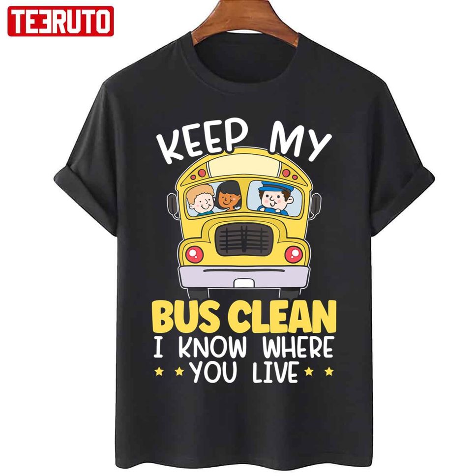 Bus Driver School Service Student Delivery Unisex T Shirt