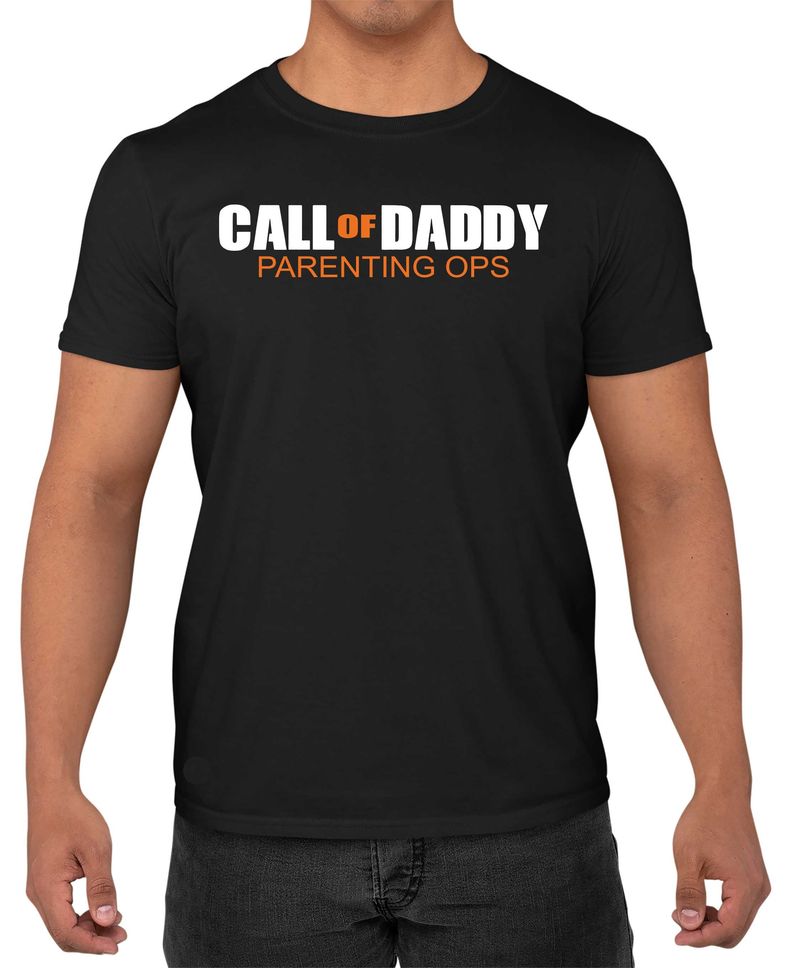 Call Of Daddy TShirt Parenting Ops Men's Fathers Day Gift Tee Shirt Top