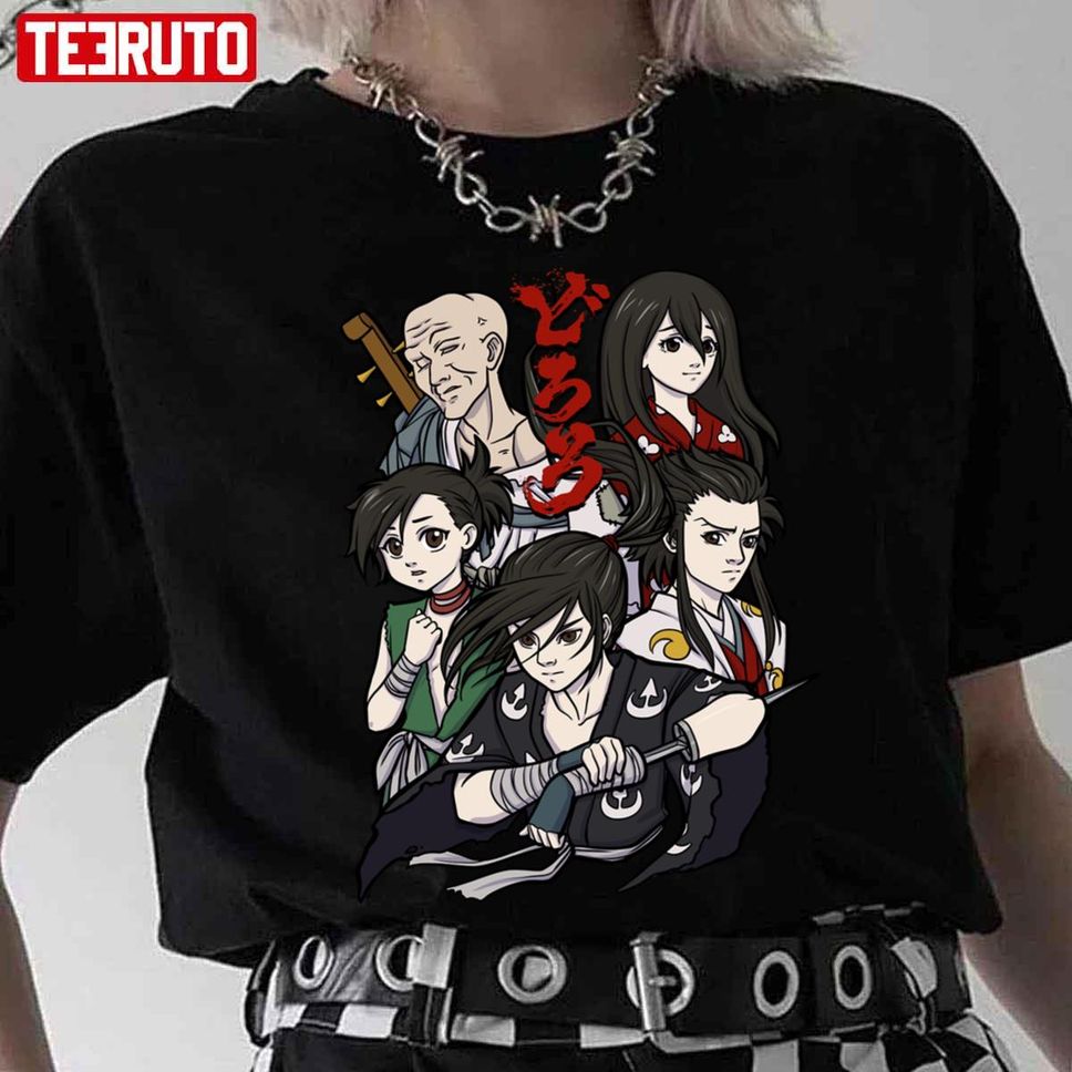 Characters Dororo Anime Unisex T Shirt