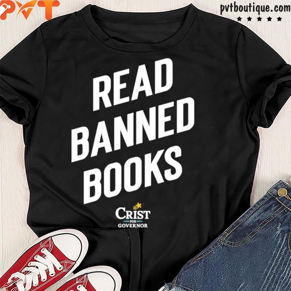 Charlie Crist Store Read Banned Books Shirt