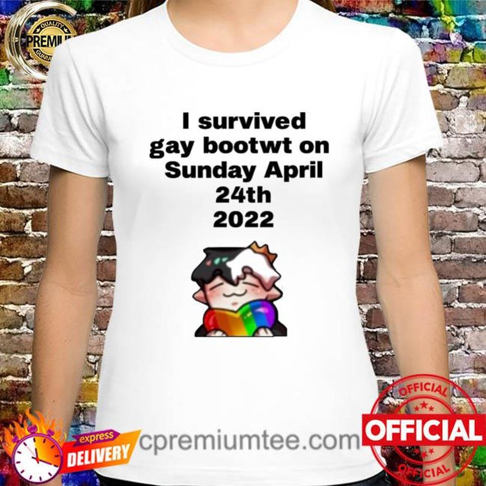 CheezitBrain I Survived Gay Booty On Sunday 24Th 2022 Shirt