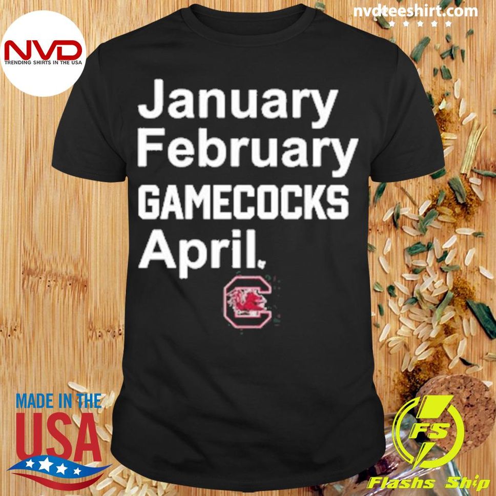Coach Dawn Staley January February Gamecocks April Shirt