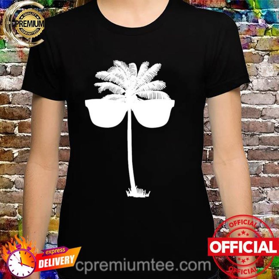 Coconut Tree Wear Sunglasses Shirt