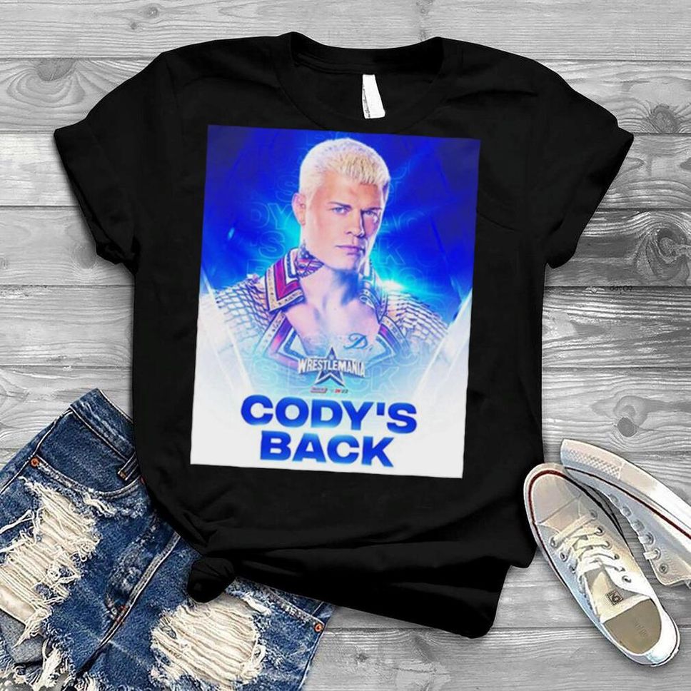 Cody Rhodes Back American Nightmare T Shirt