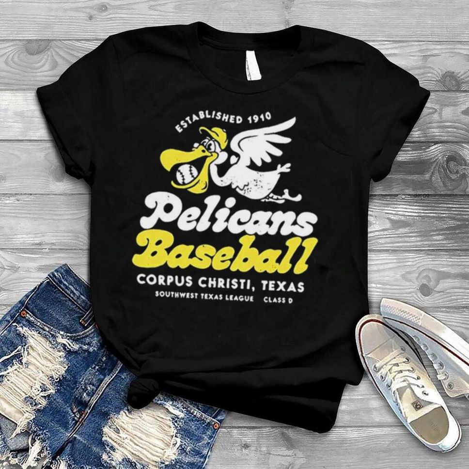 Corpus Christi Pelicans Texas Vintage Minor League Baseball T Shirt