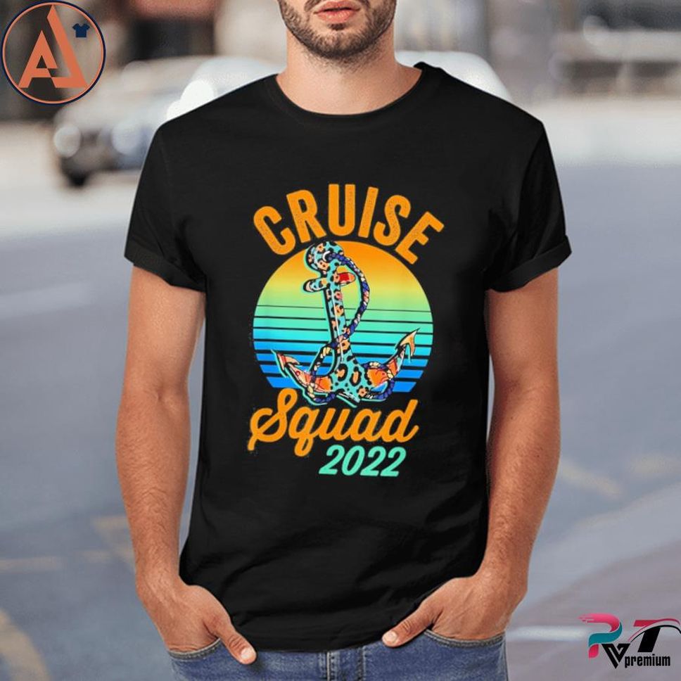Cruise Squad 2022 Cowhide Leopard Anchor Cruising Shirt