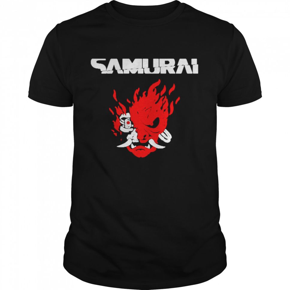 Cyberpunk 2077 Samurai Logo Shirt