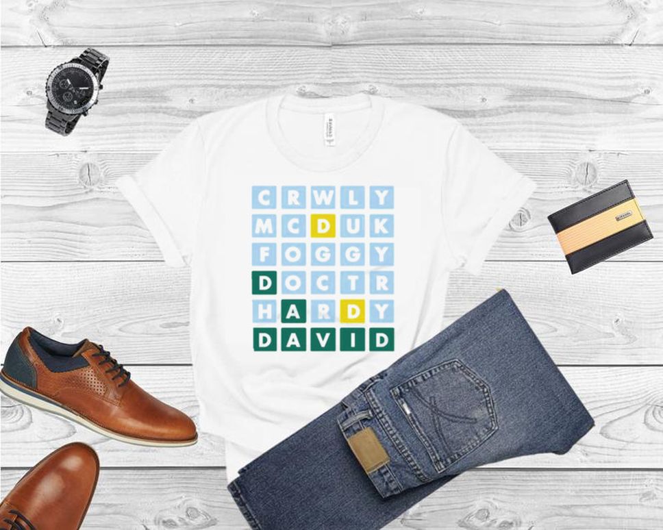David Tennant Crossword T Shirt
