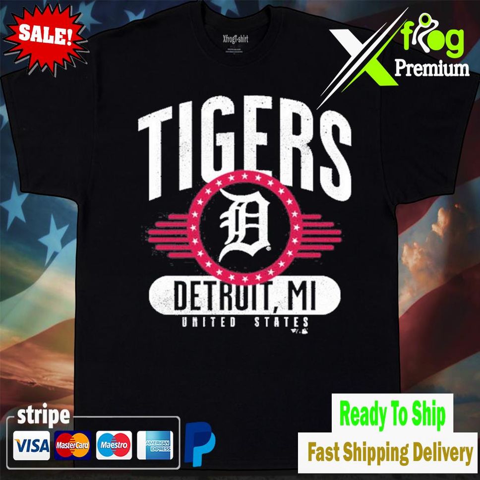 DetroittigersamericanatriblendshirtTshirtblack