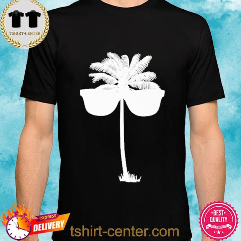Dj Hanzel Coconut Tree Wear Sunglasses Shirt