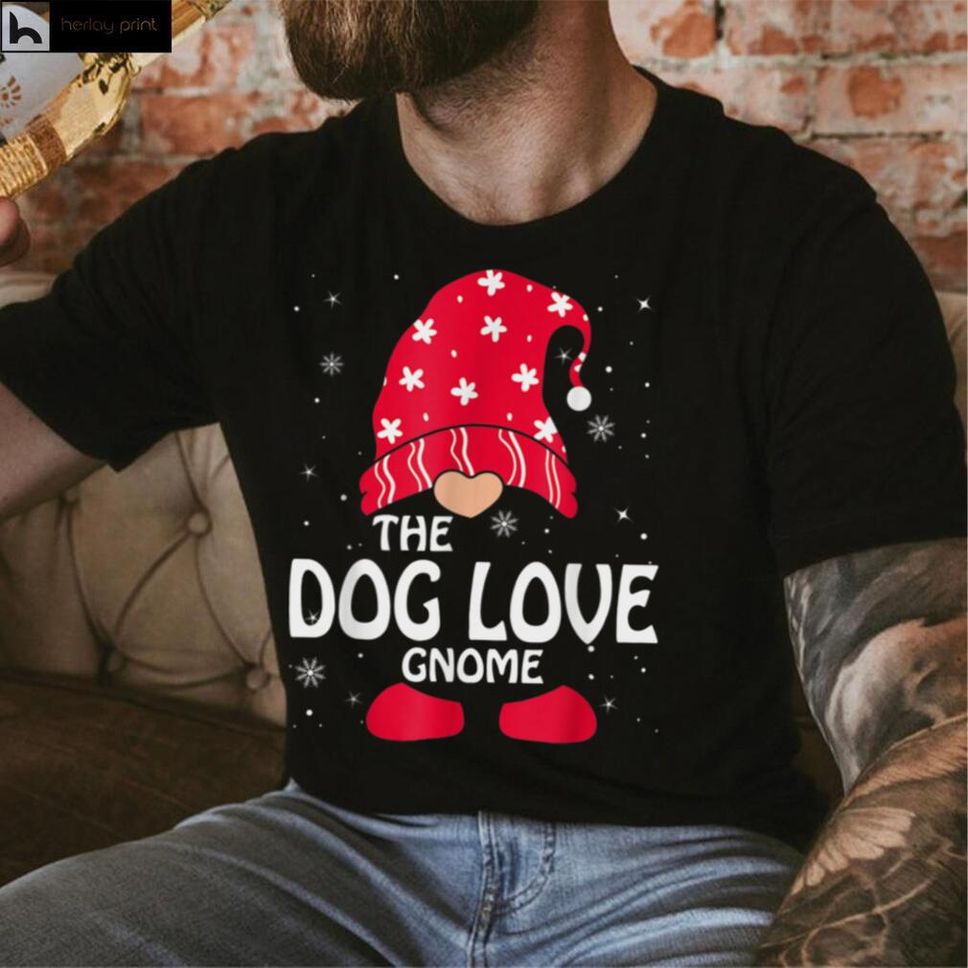 Dog Love Gnome Matching Family Group Christmas Party Pajama T Shirt Hoodie, Sweater Shirt