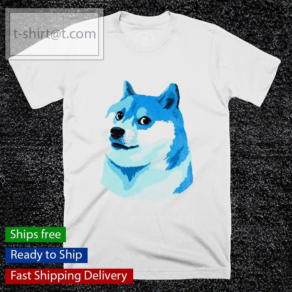 Doge Blue Dog Shirt