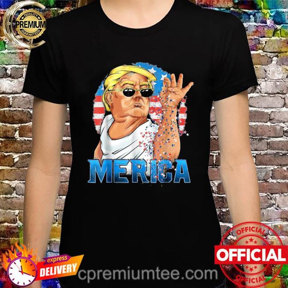 Donald Trump Salt Merica Freedom 4th Of July Shirt