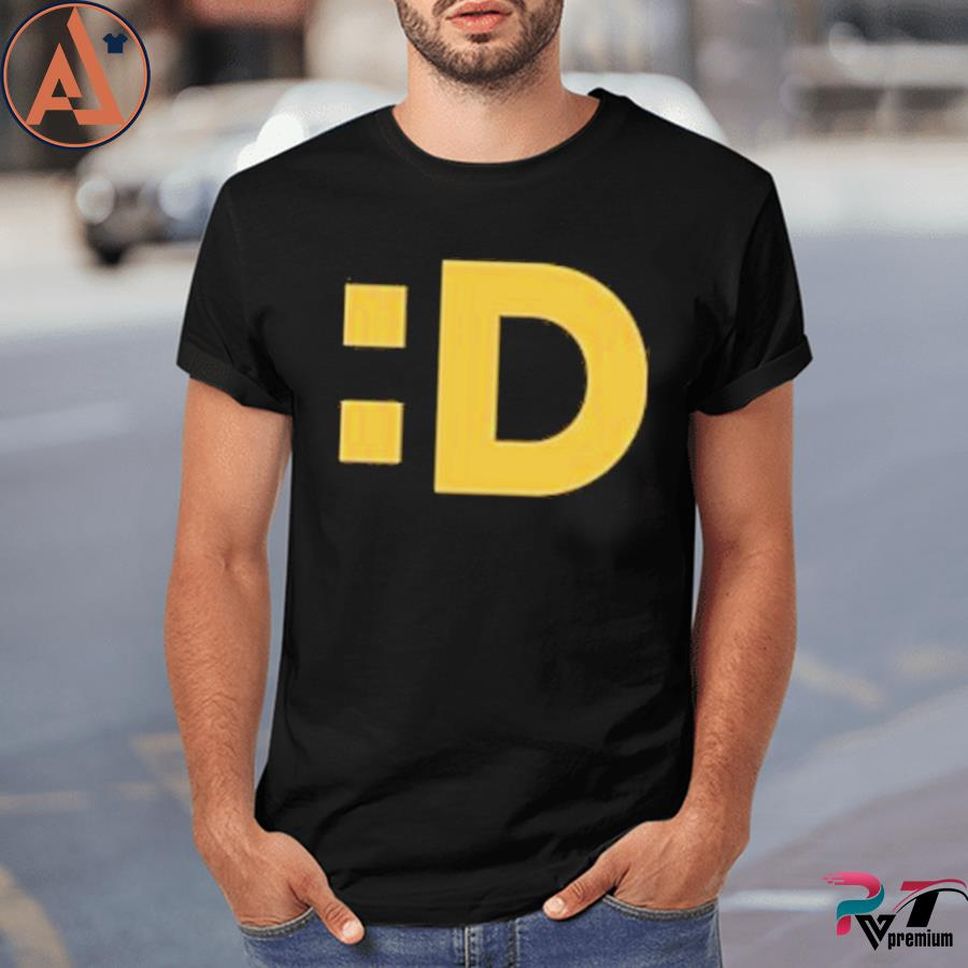 Dropout Chest D Logo Shirt