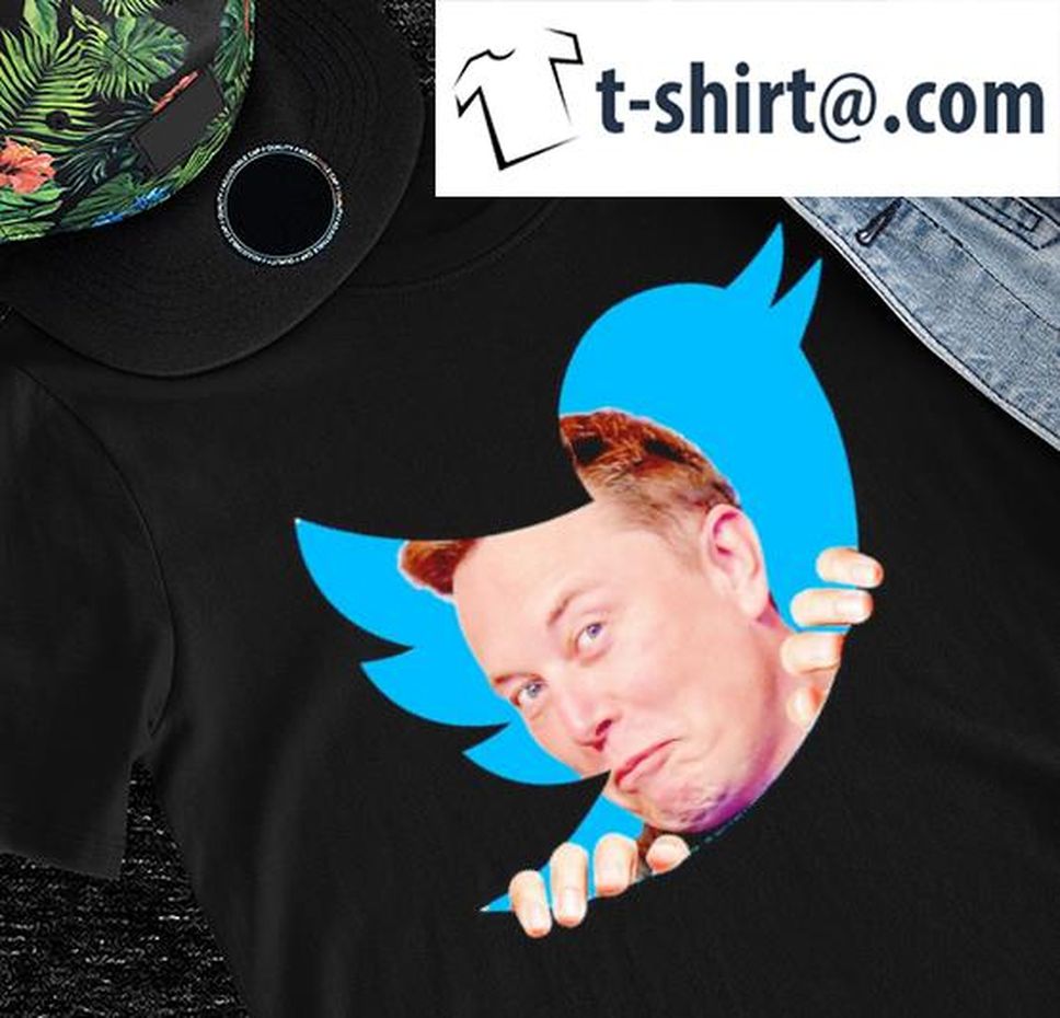 Elon Musk Twitter Sticker Meme Shirt